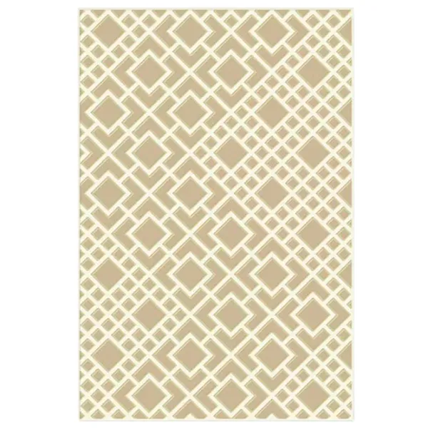 Ковер Covoare Ungheni Geo Beige Grey / Акрил photo 1