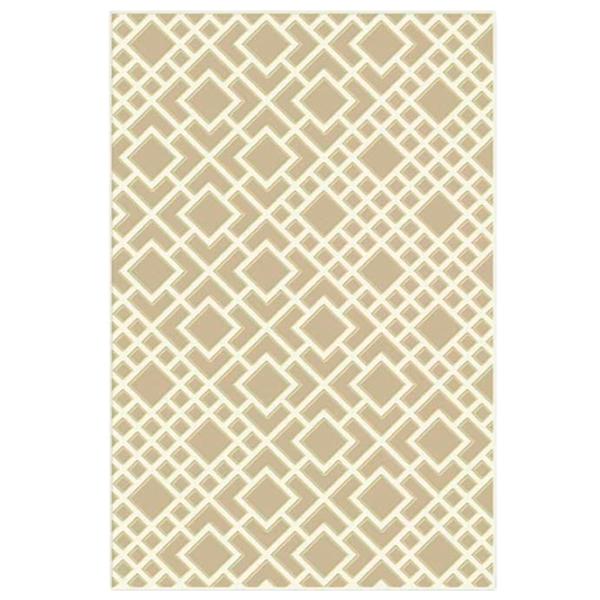 Ковер Covoare Ungheni Geo Beige Grey / Акрил photo 1