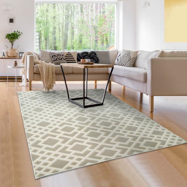 Ковер Covoare Ungheni Geo Beige Grey / Акрил photo 3