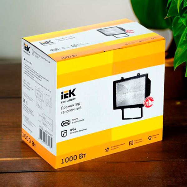 Проектор IEK ИО1000 Жёлтый /  photo 4 Проектор IEK ИО1000 Жёлтый /  photo 4