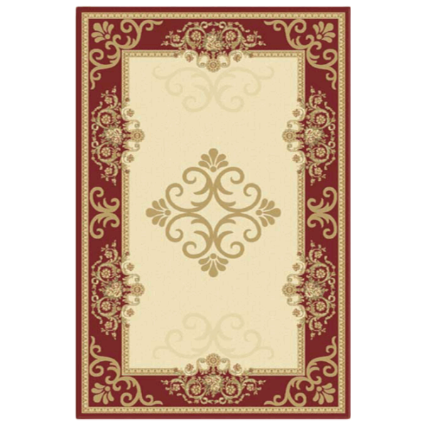 Ковер Covoare Ungheni Atlas Beige Red / Фризе photo 1