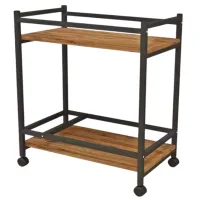 Măsuță de servire Prestige 5746277  Dreptunghiulară / Metal