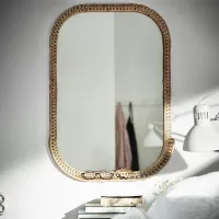 Oglindă Ikea Sommarbo Bambus / Oval photo 2