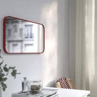 Oglindă Ikea Lindbyn Aluminiu / Oval photo 2