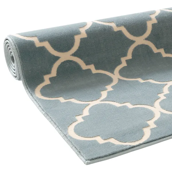 Covor Covoare Ungheni Geo Blue Beige / Acril photo 2