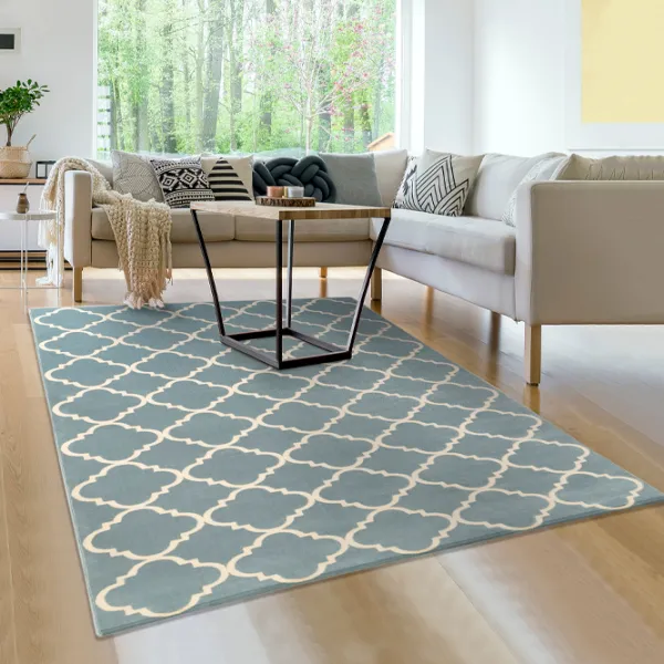 Covor Covoare Ungheni Geo Blue Beige / Acril photo 4