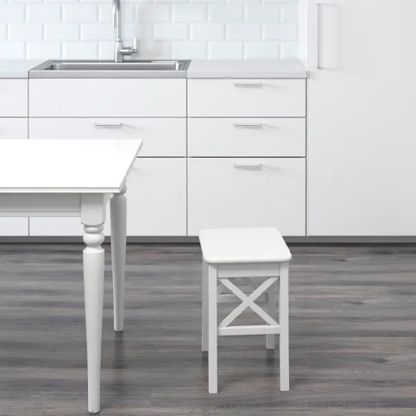Табурет Ikea Ingolf Белый photo 3