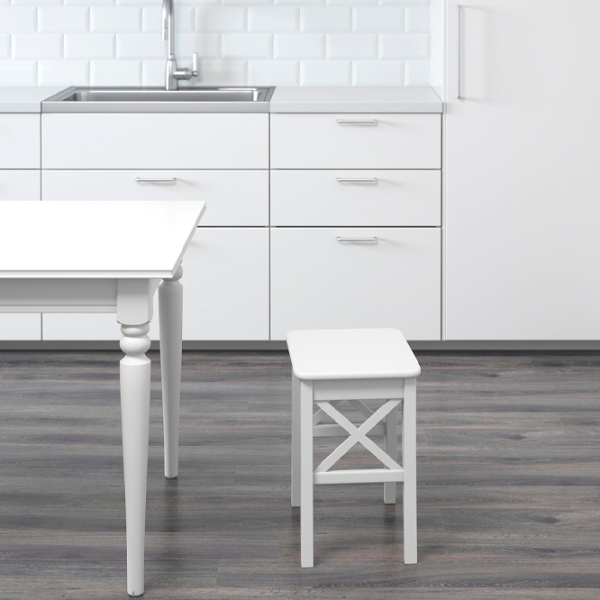 Табурет Ikea Ingolf Белый photo 3