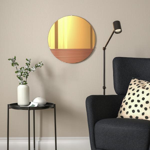 Зеркало Ikea Skogsgransen  Стекло / Круглая photo 2