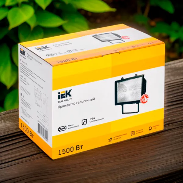 Проектор IEK ИО1500 Жёлтый /  photo 5 Проектор IEK ИО1500 Жёлтый /  photo 5