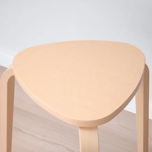 Taburetă Ikea Kyrre Lemn natural photo 4