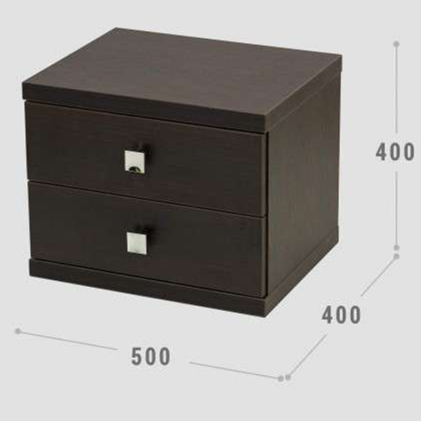 Noptiere Comfort Irina 10  40 x 50 x 40 / PAL / Brown photo 2 Noptiere Comfort Irina 10  40 x 50 x 40 / PAL / Brown photo 2