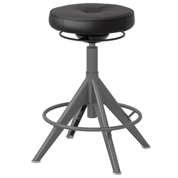 Taburetă Ikea Trollberget/Glose Black photo 1