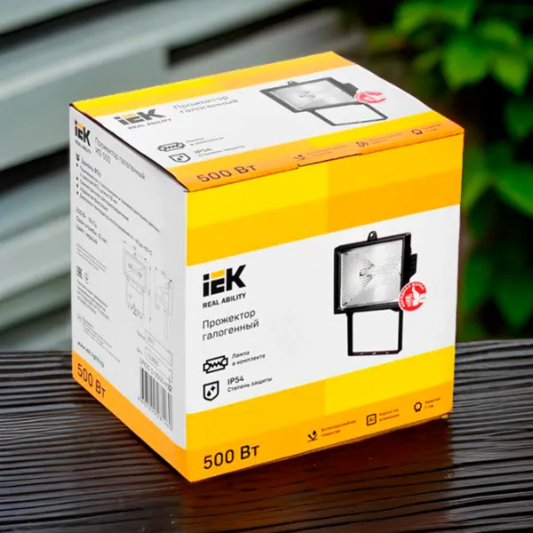 Проектор IEK ИО500 Жёлтый /  photo 13 Проектор IEK ИО500 Жёлтый /  photo 13