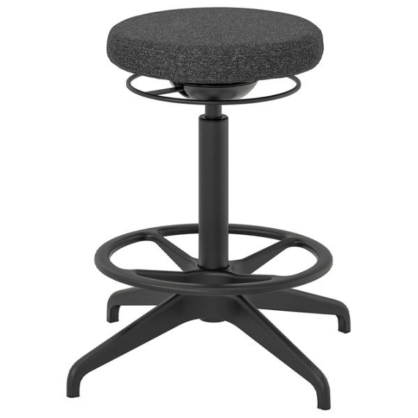 Taburetă Ikea Lidkullen/Gunnared Dark Gray photo 1