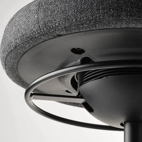Taburetă Ikea Lidkullen/Gunnared Dark Gray photo 2