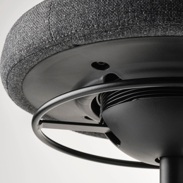 Taburetă Ikea Lidkullen/Gunnared Dark Gray photo 2