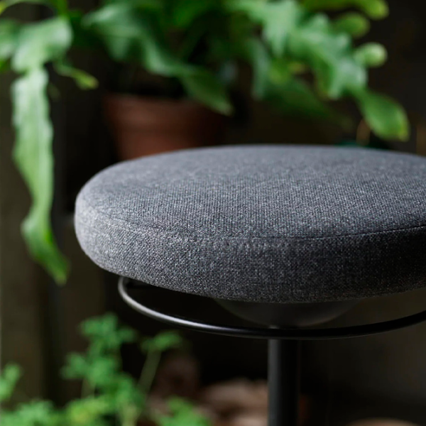 Taburetă Ikea Lidkullen/Gunnared Dark Gray photo 3