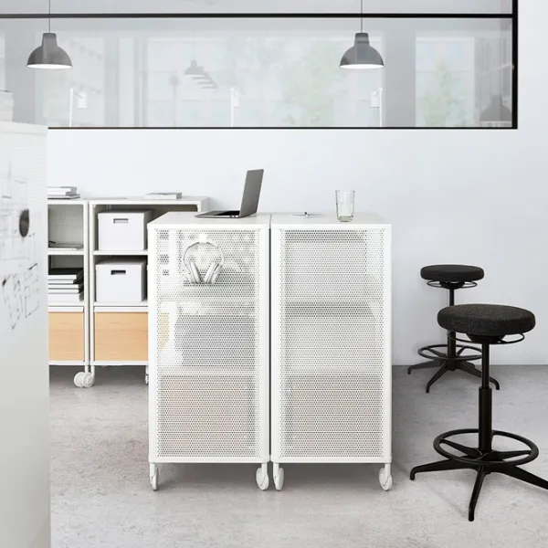 Taburetă Ikea Lidkullen/Gunnared Dark Gray photo 5