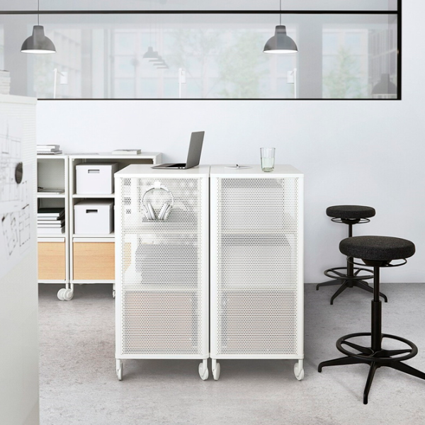 Taburetă Ikea Lidkullen/Gunnared Dark Gray photo 5