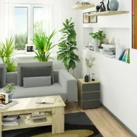 Тумбочки Acord CL3 S40 3SZ 56.8 x 40 x 35см / ЛДСП / Дуб артисан photo 3