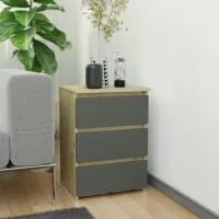 Тумбочки Acord CL3 S40 3SZ 56.8 x 40 x 35см / ЛДСП / Дуб артисан photo 4