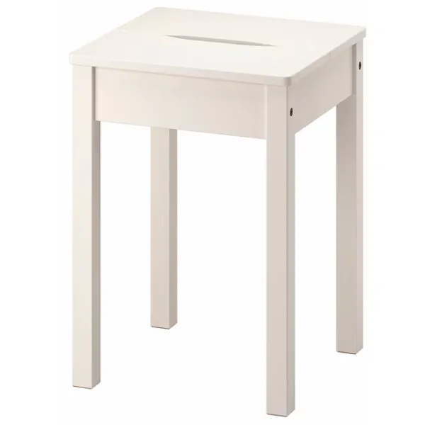 Табурет Ikea Hauga Белый photo 1