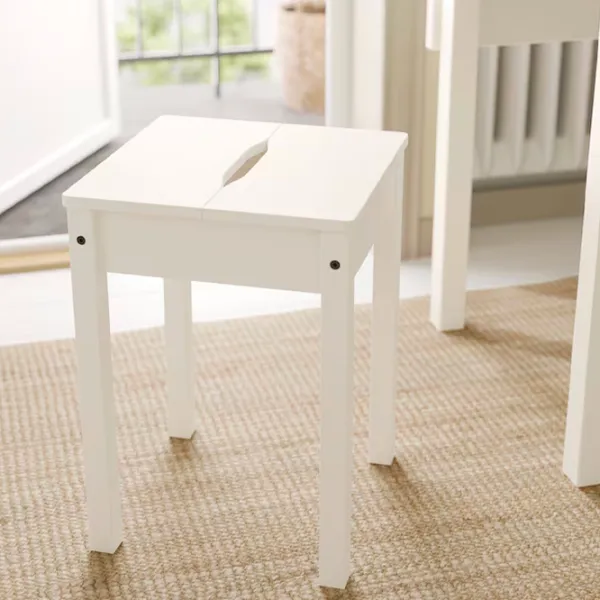 Табурет Ikea Hauga Белый photo 2