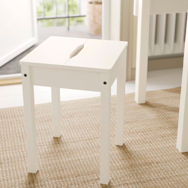 Табурет Ikea Hauga Белый photo 2