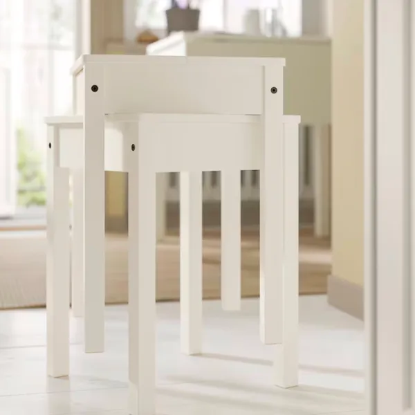 Табурет Ikea Hauga Белый photo 4