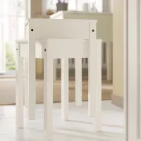 Табурет Ikea Hauga Белый photo 4