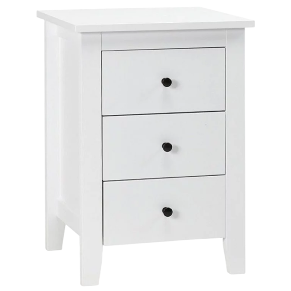 Noptiere Costway HW61313WH  65 x 46 x 37 / PAL / White photo 1