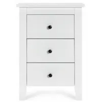 Тумбочки Costway HW61313WH 65 x 46 x 37см / ЛДСП / White photo 4