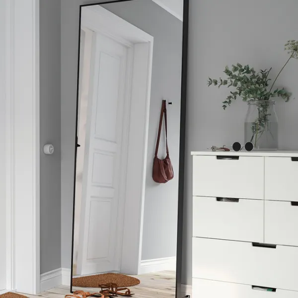 Зеркало Ikea Hovet  Металл / Прямоугольная photo 2