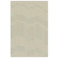 Covor Covoare Ungheni Geo Grey Beige / Acril