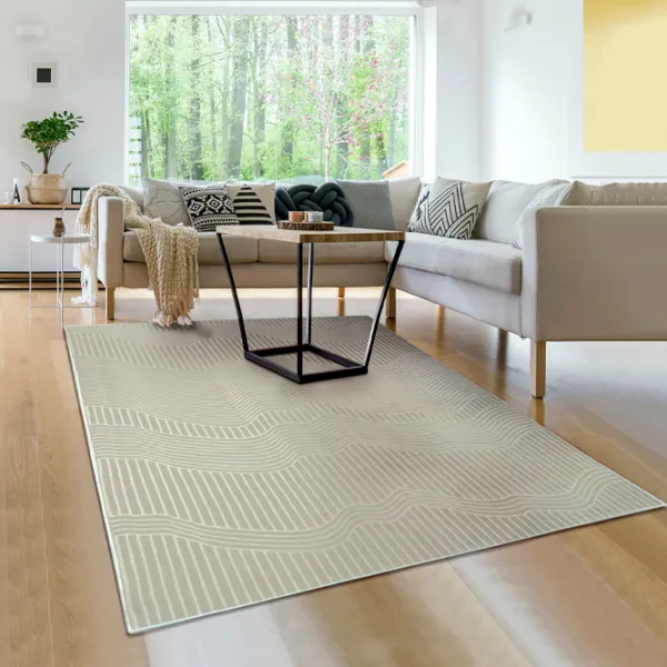 Covor Covoare Ungheni Geo Grey Beige / Acril photo 3