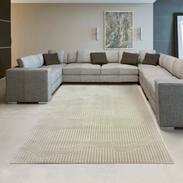 Covor Covoare Ungheni Geo Grey Beige / Acril photo 4