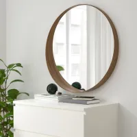 Oglindă Ikea Stockholm MDF / Rotundă photo 2