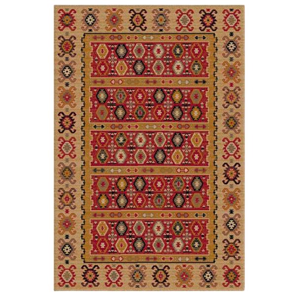 Covor Covoare Ungheni Berber Brown Red / Poliester photo 1