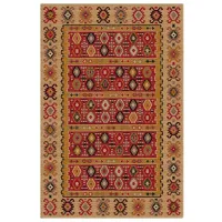 Ковер Covoare Ungheni Berber Brown Red / Полиэстер