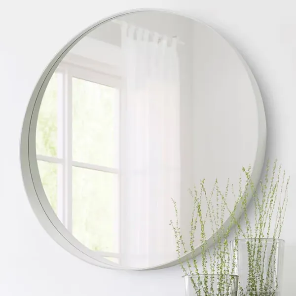 Зеркало Ikea Rotsund МДФ / Круглая photo 2