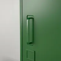 Dulap penal Ikea Idasen 172 x 47 x 45 / Metal / Verde - Închis photo 3