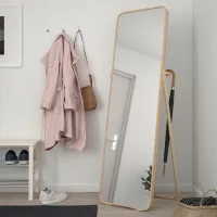 Oglindă Ikea Ikornnes Lemn / Dreptunghiulară photo 2