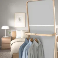 Oglindă Ikea Ikornnes Lemn / Dreptunghiulară photo 3