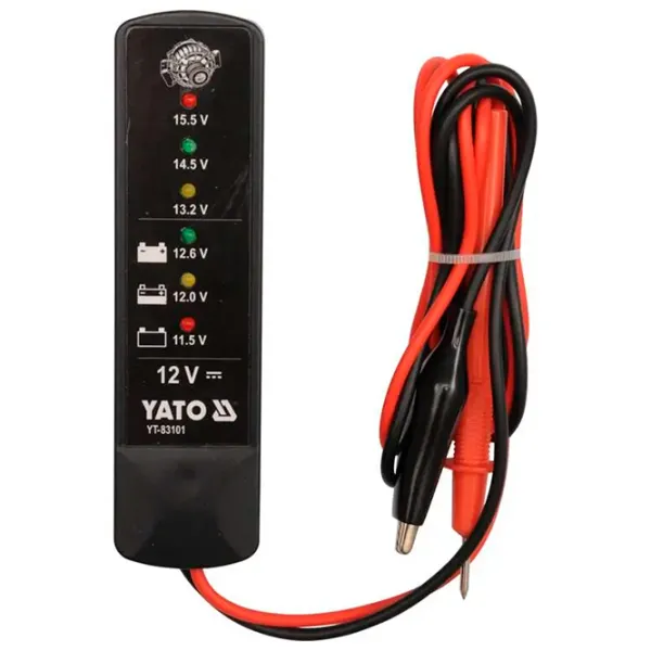Tester pentru acumulator Yato YT-83101 Digital /  photo 1