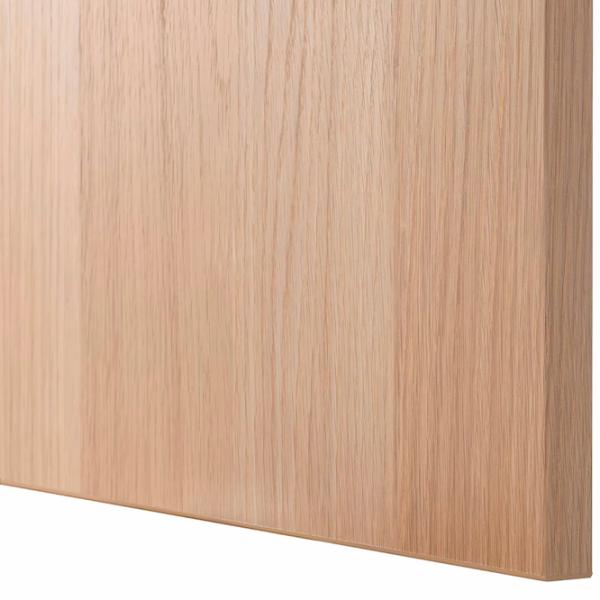 Комод Ikea Besta 74 x 120 x 42см / МДФ / Дуб Беленый photo 3