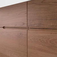 Comodă Ikea Klackenas 97 x 120 x 41.5 / MDF / Maro photo 7