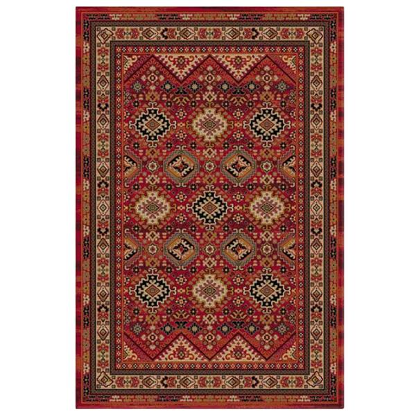 Ковер Covoare Ungheni Berber Красный Коричневый / Полиэстер photo 1