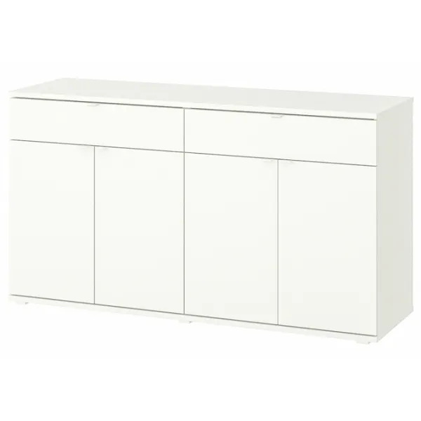 Комод Ikea Vihals 75 x 140 x 37см / МДФ / Белый photo 1