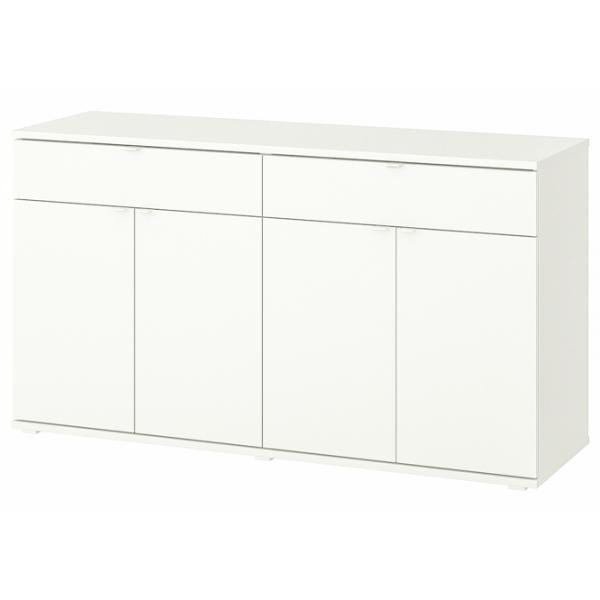 Комод Ikea Vihals 75 x 140 x 37см / МДФ / Белый photo 1